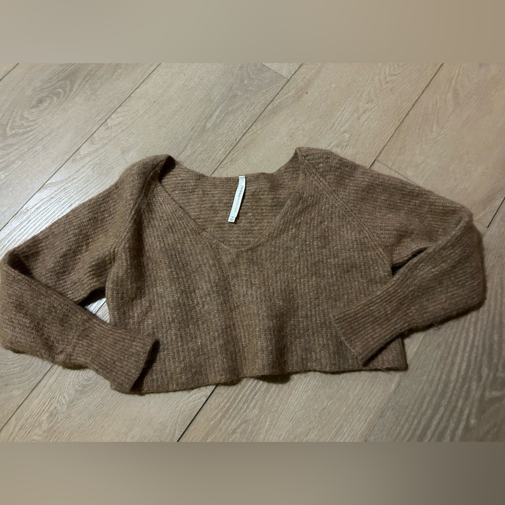 The Group Babaton Wool Sweater Crop